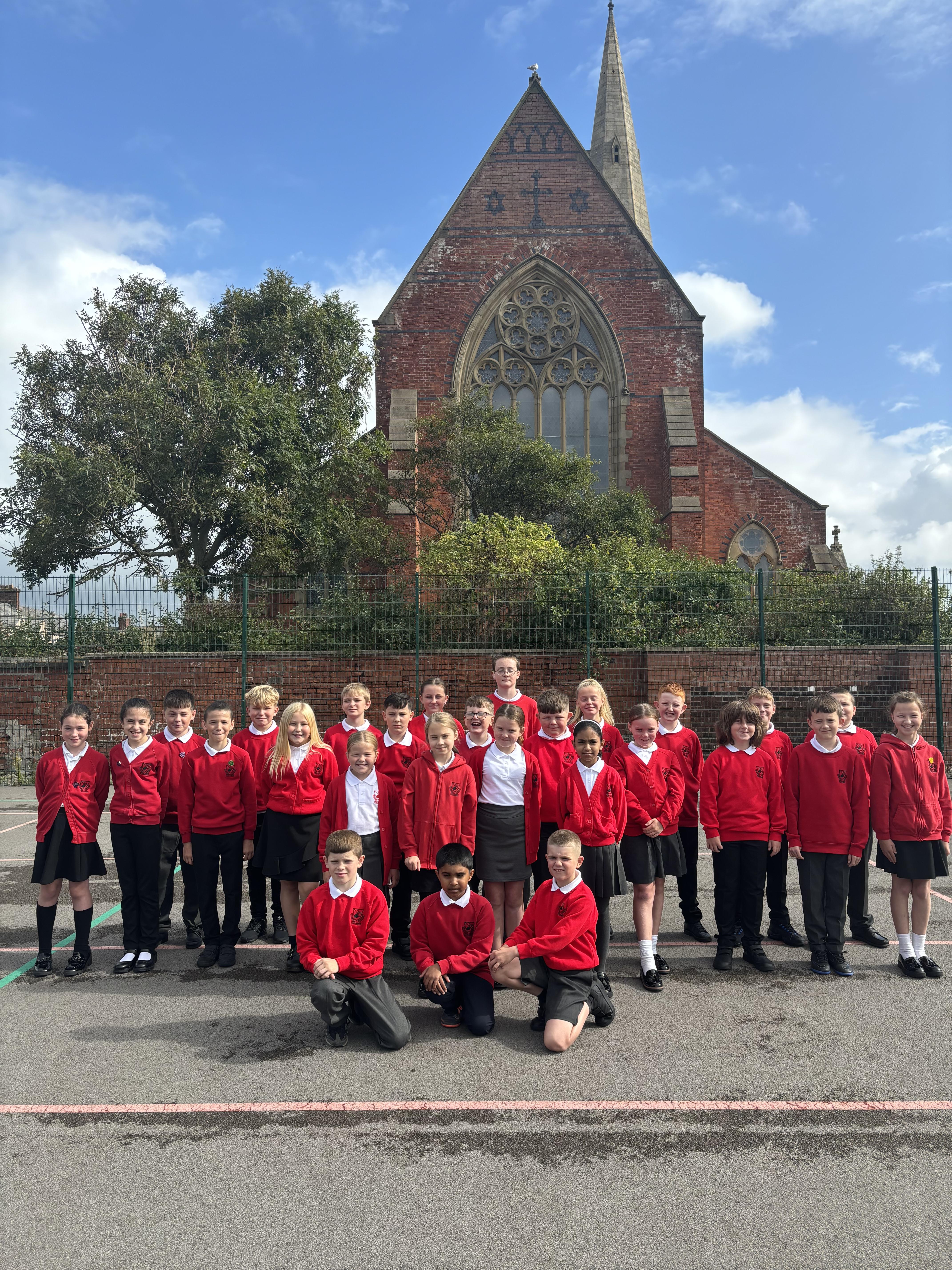 Our very first day of Year 6!